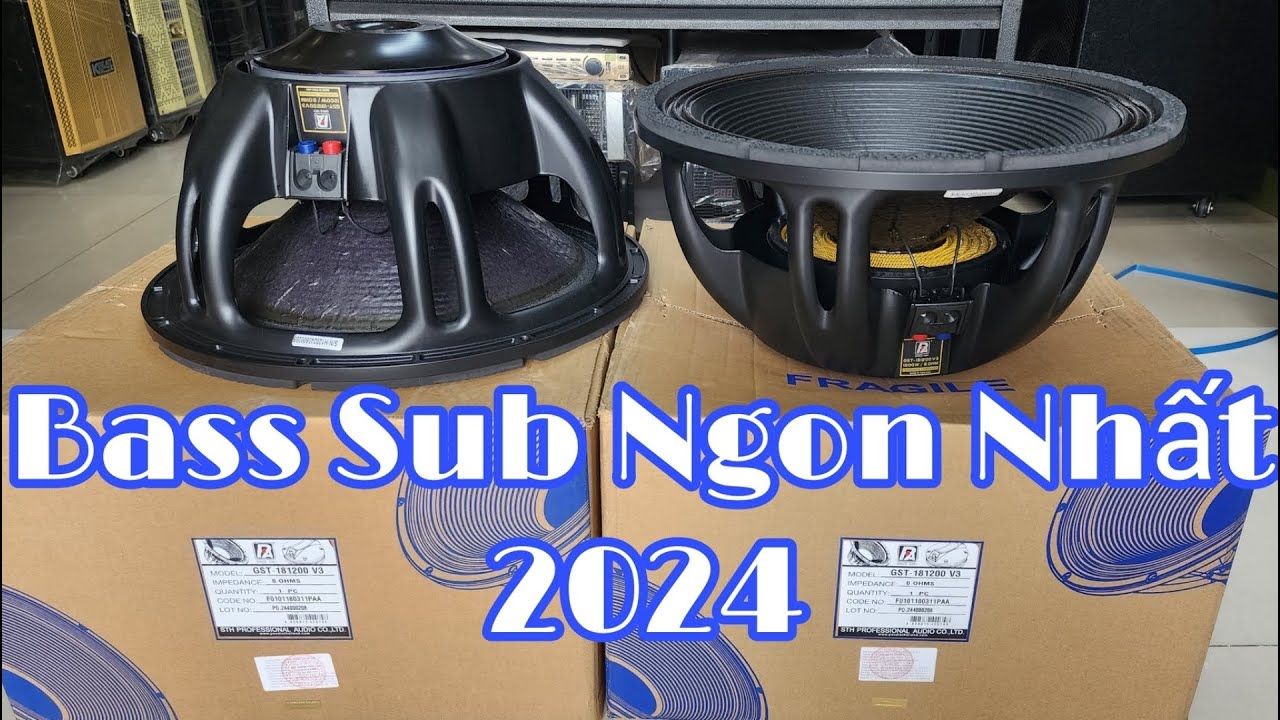 Bass Sub 50 Thái Ngon Giá Vừa Chơi Nhất 2024, PAUDIO GST-181200 V3 Gửi A Khách Ở Tây Ninh