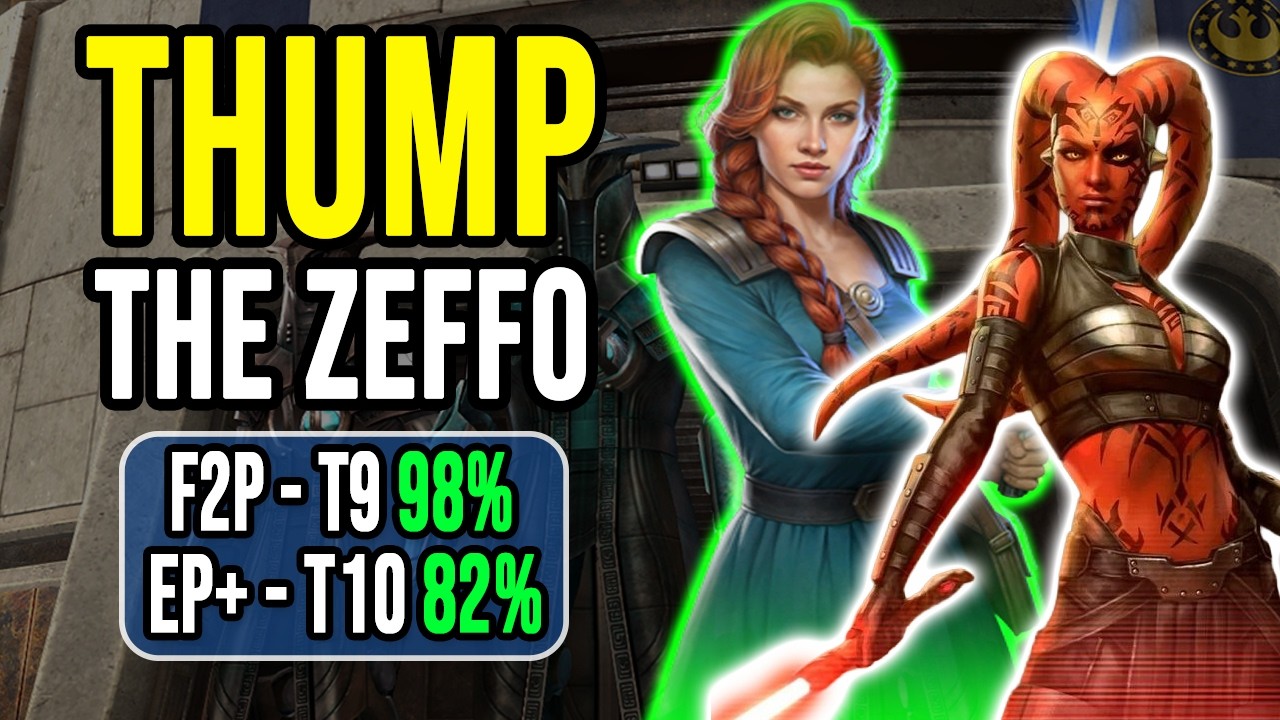 Mara Carrying in Tier 10! | Best Zeffo Coliseum Teams
