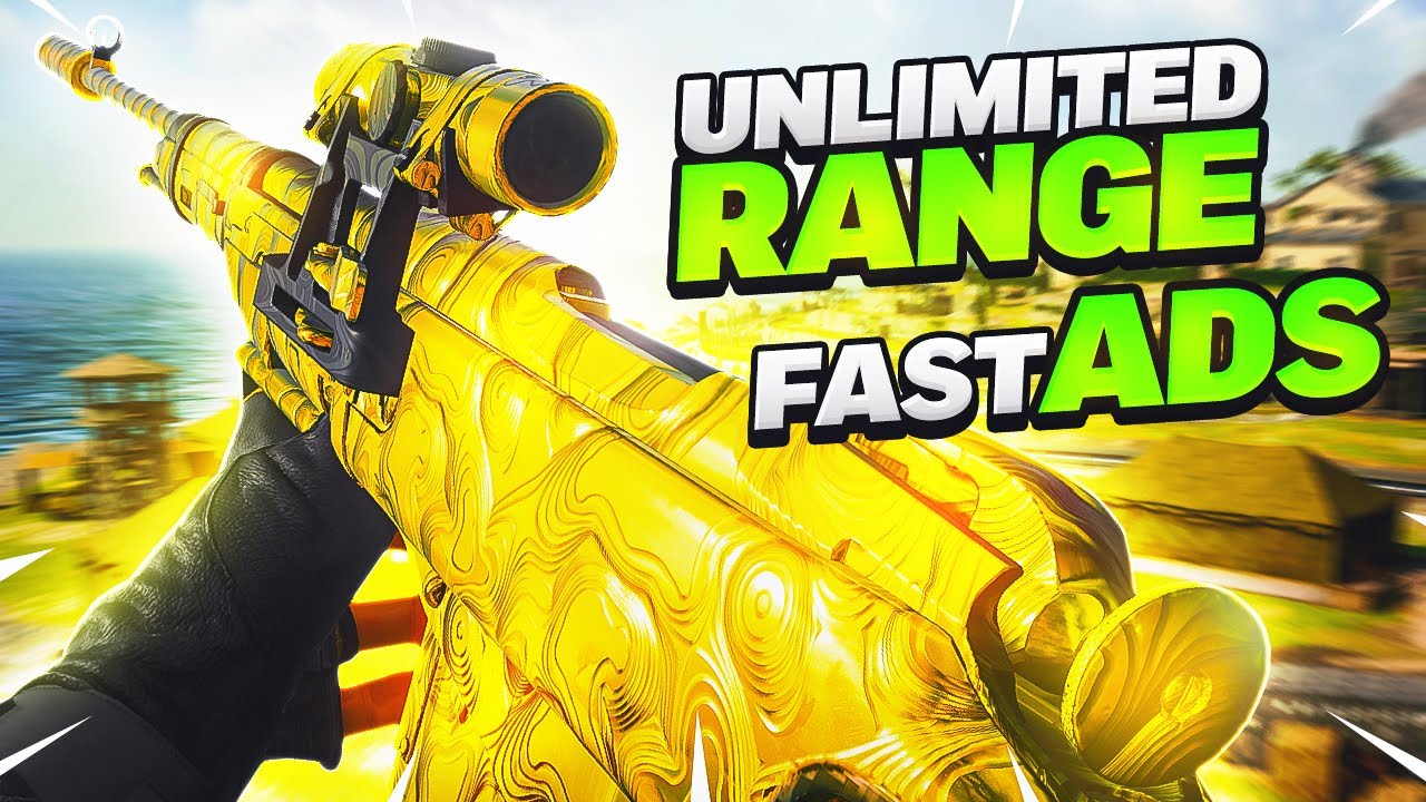 This 3 Line Sniper has FAST ADS and UNLIMITED RANGE