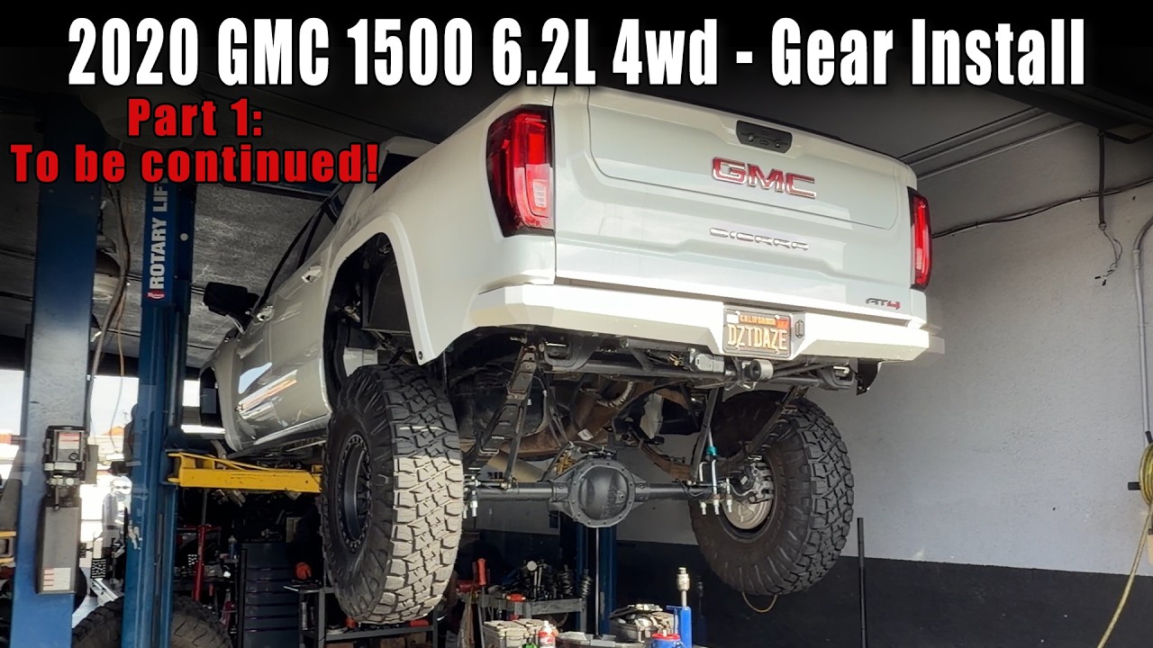 Часть 1: 2020 GMC 1500 6 2L 4wd Axle — Установка редуктора