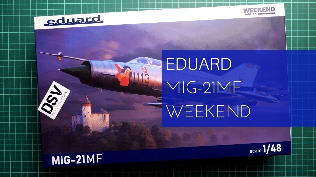 Eduard 1/48 MiG-21MF Weekend (84177) Review