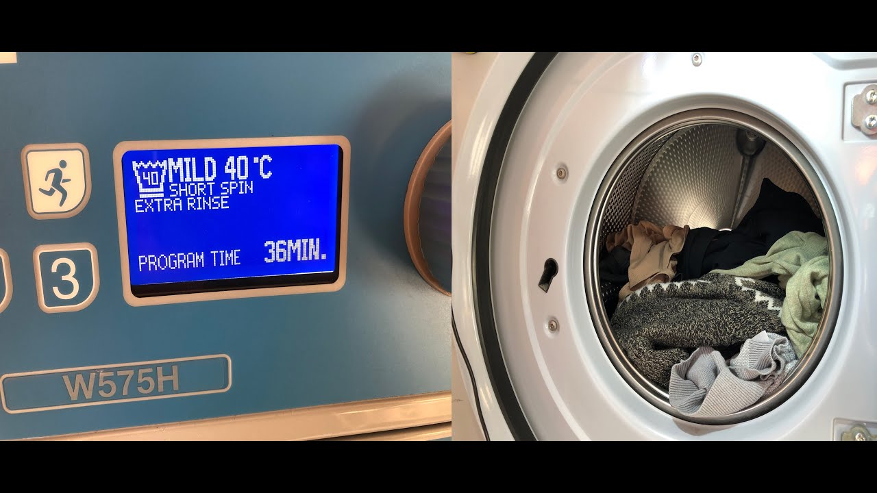 Electrolux Professional W575H - Mild 40°C with, "Extra Rinse" option