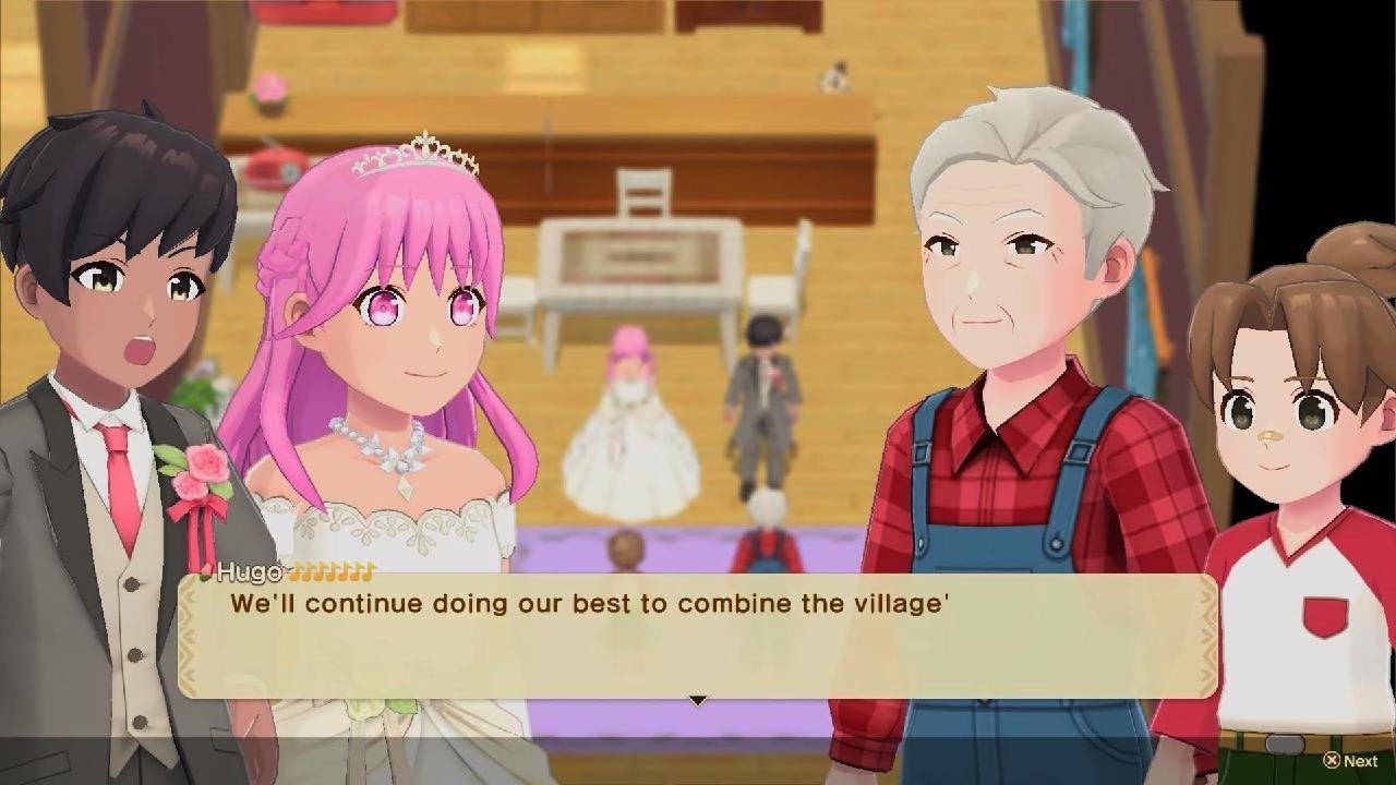 Harvest Moon: Home Sweet Home Wedding