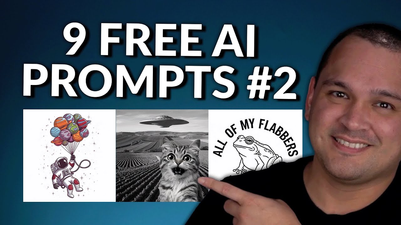 9 FREE Easy to Use Ideogram AI Prompts Ep. 2
