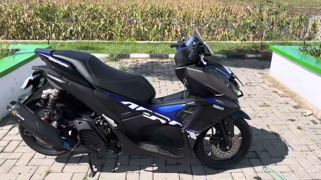 Modif simple Aerox Alpha, Padet dan cakep looknya