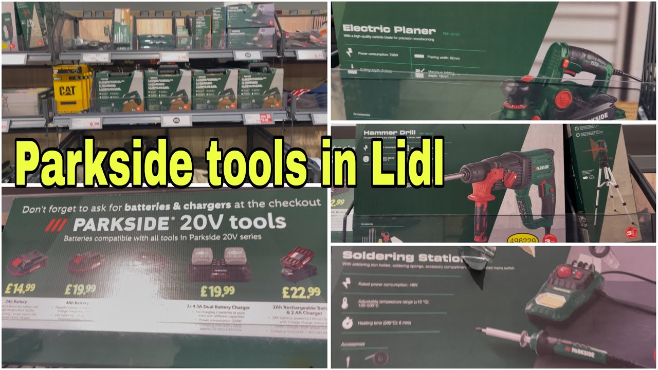 Parkside tools in Lidl | Parkside New tools Arrivals this week | Parkside Garden tools March 2026