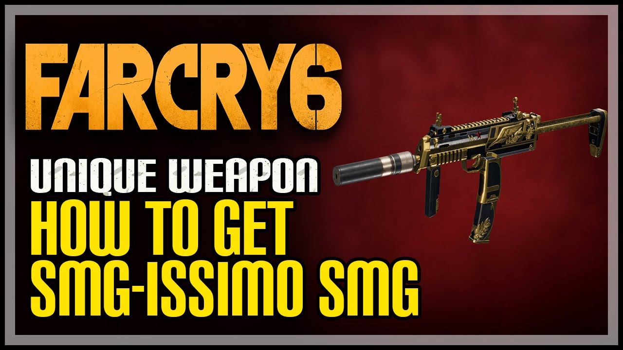 Smg-Issimo Far Cry 6 Unique SMG