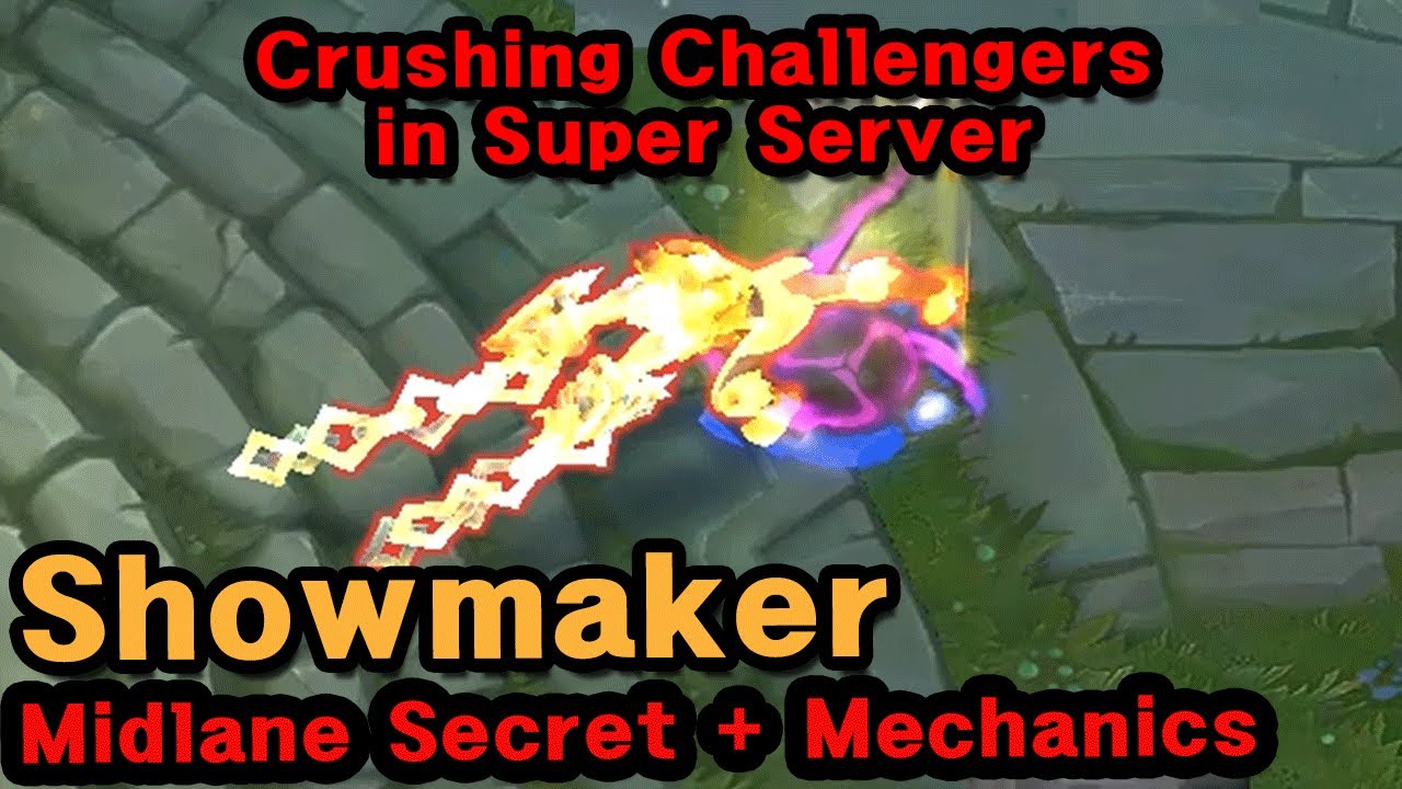 Showmaker STOMPS China's Super Server : His Secret to Mid Diff