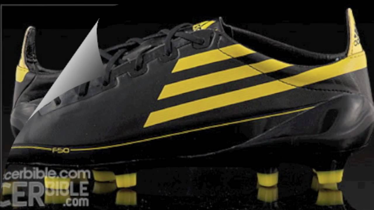 adidas F50 adiZero - sun/black/gold