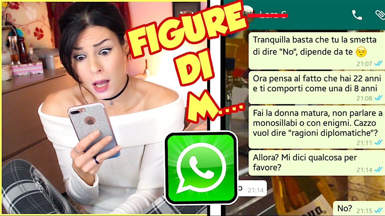 FIGURE DI M.... SU WHATSAPP !!!  #insegreto