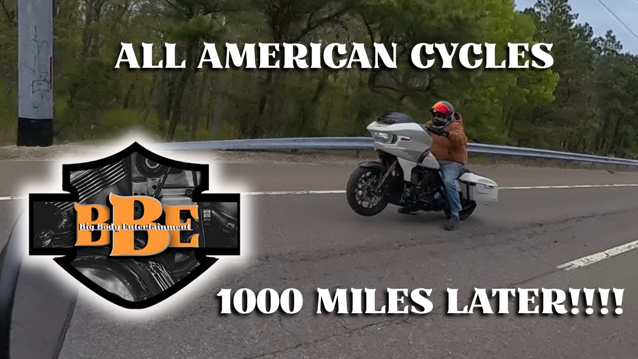 ALL AMERICAN CYCLE MOTORS AFTER 1000 MILES!!!!