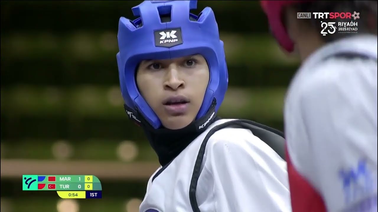 Islamic Solidarity Games Riyadh 2025 Taekwondo 57 kg Final Amina Dehhaoui vs Hatice Kübra Ilgün