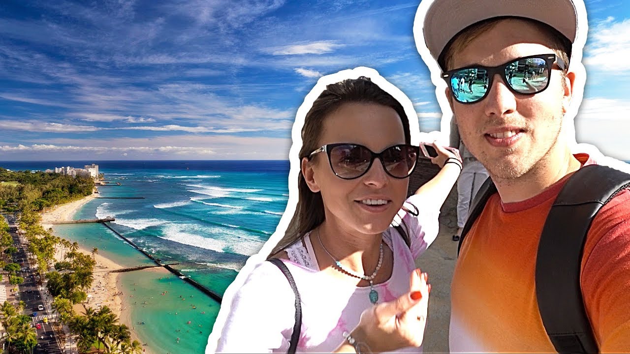 Výlet na nejhezčí pláž na světě - Waikiki beach [ VLOG ]