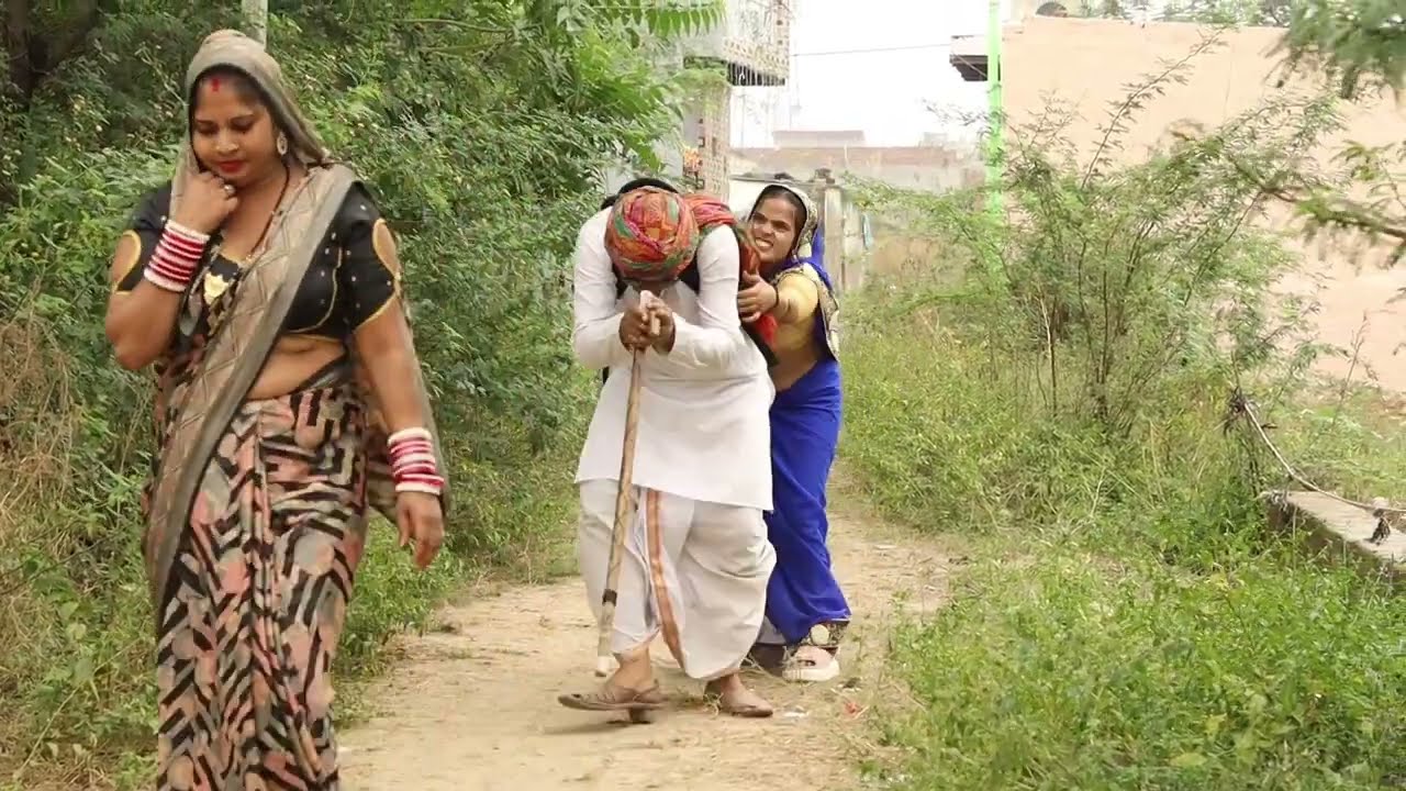 अस्सी साल की उम्र में पढ़ाई करने वाला|jhootharam ki comedy|dhanni Tau ki comedy| comedy video|Pooja 