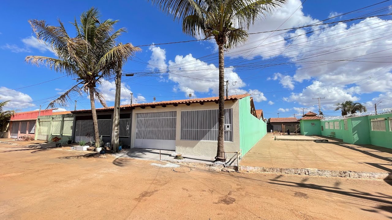 R$ 190.000,00 CASA REFORMADA A VENDA EM ÁGUAS LINDAS DE GOIÁS - 2 QTOS, FINANCIA ATÉ 100%