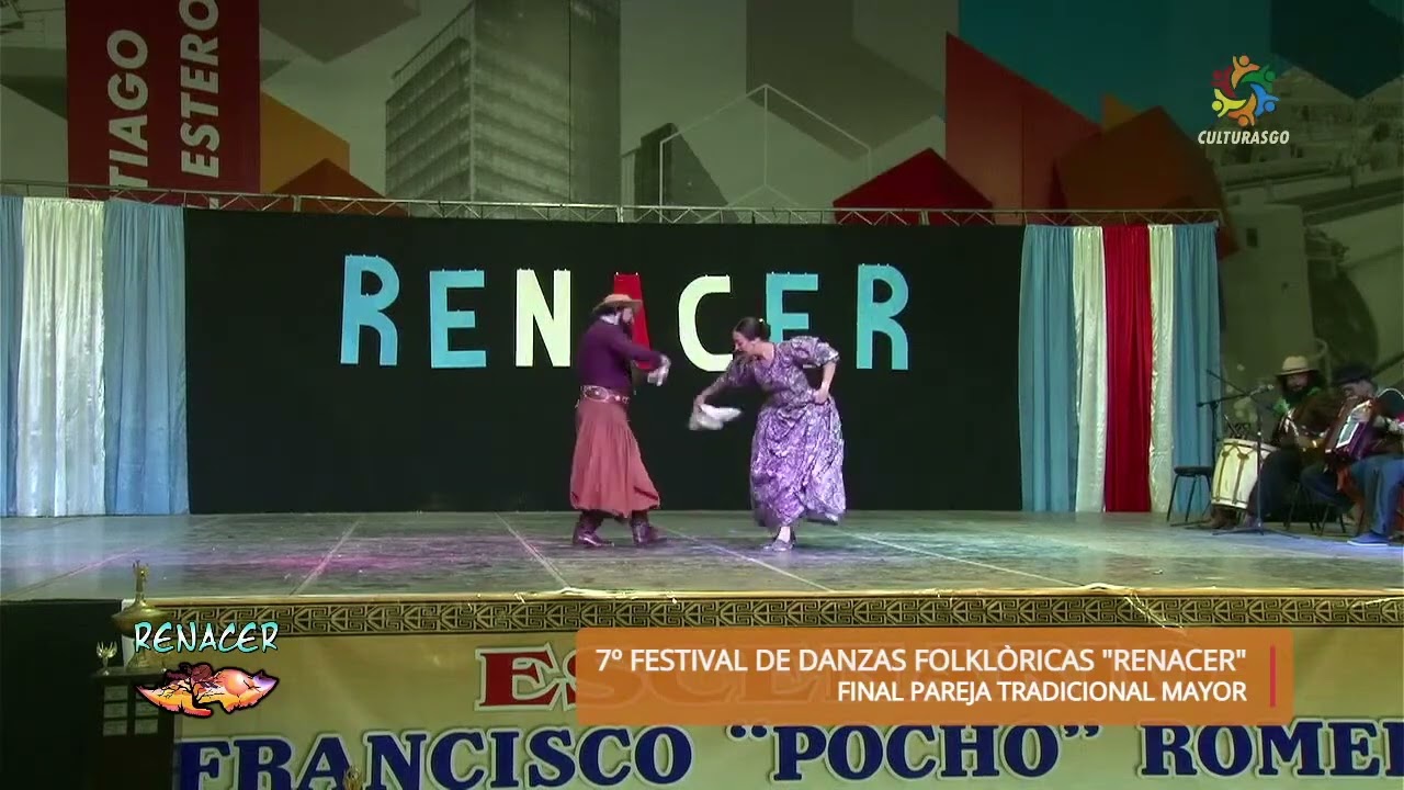 Final Consagracion Pareja de Danza Tradicional Olivera Cortez bailan Cueca Norteña