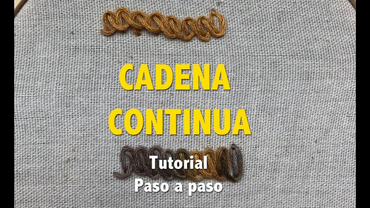 CADENA CONTINUA- TUTORIAL-PASO A PASO