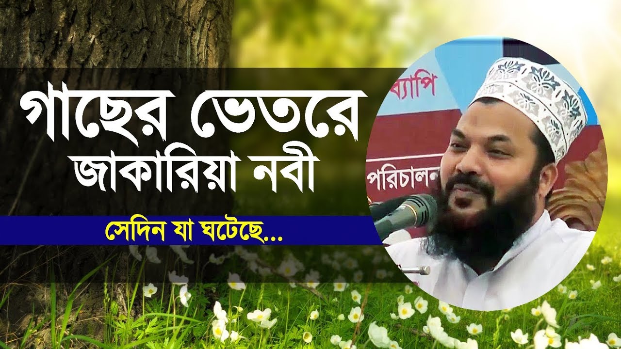 জীবন্ত গাছের ভেতর জাকারিয়া নবী যেভাবে ঈমানের পরীক্ষা দিলেন | Bangla Waz | Kamrul Islam Sayed Ansari