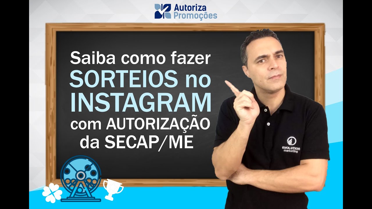 Saiba como realizar SORTEIOS NO INSTAGRAM com autorização da SECAP