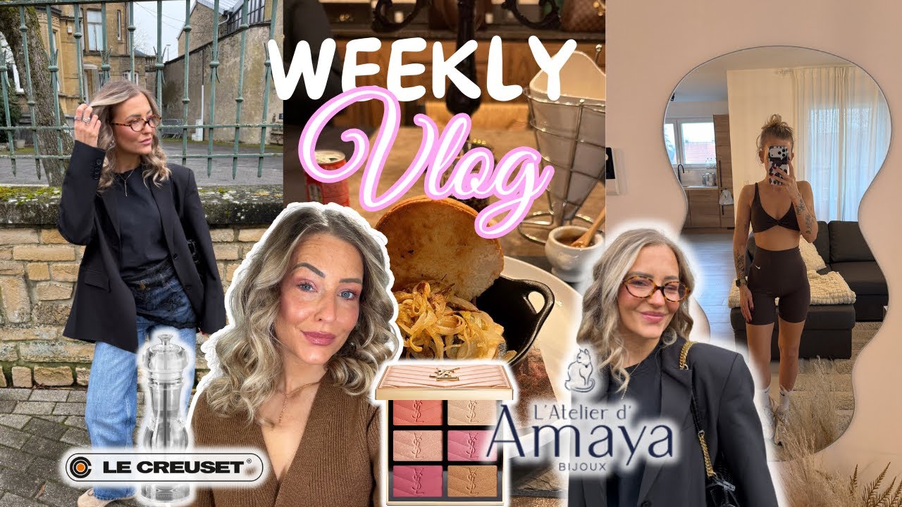 SOIRÉE ENTRE COPINES + LE GRAND RETOUR DU PILATES | WEEKLY VLOG
