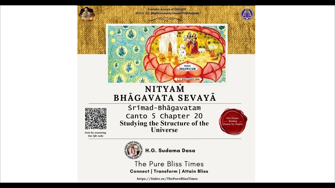 nityaṁ bhāgavata-sevayā - Canto 5 Chapter 20 Part 3