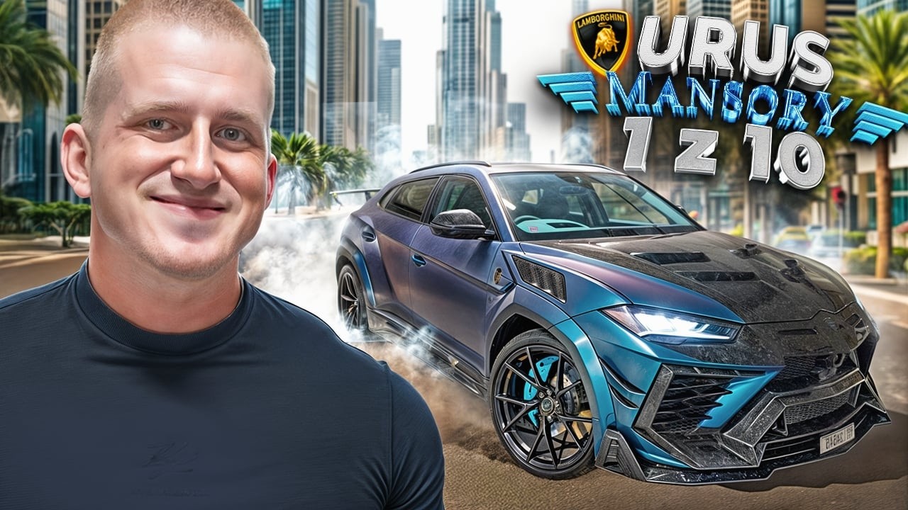 Lamborghini Urus MANSORY ulicami Dubaju! 🔥 *0-100, Wydech, 1 z 10!*