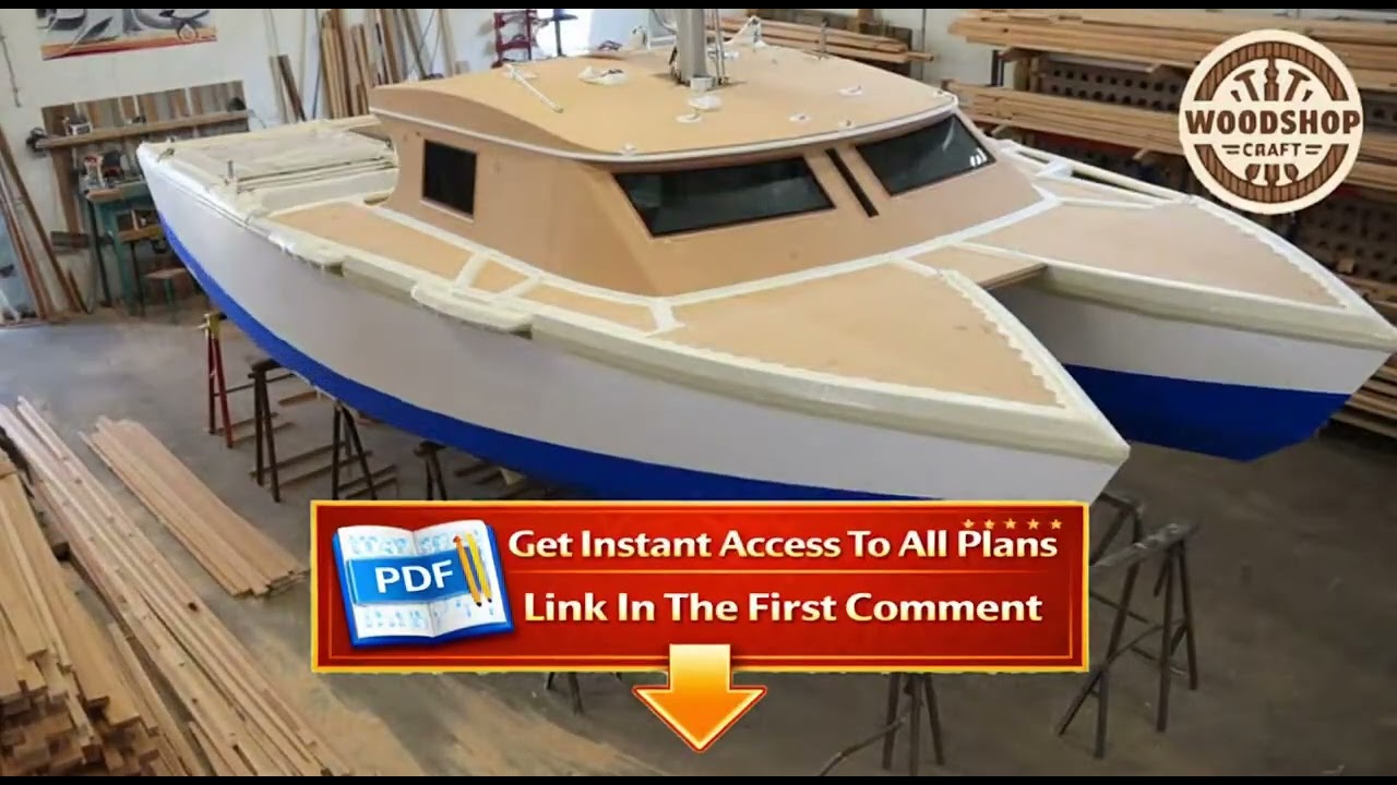 Build a Dream Catamaran from Scratch The Secret Simple Boat Plans Guide