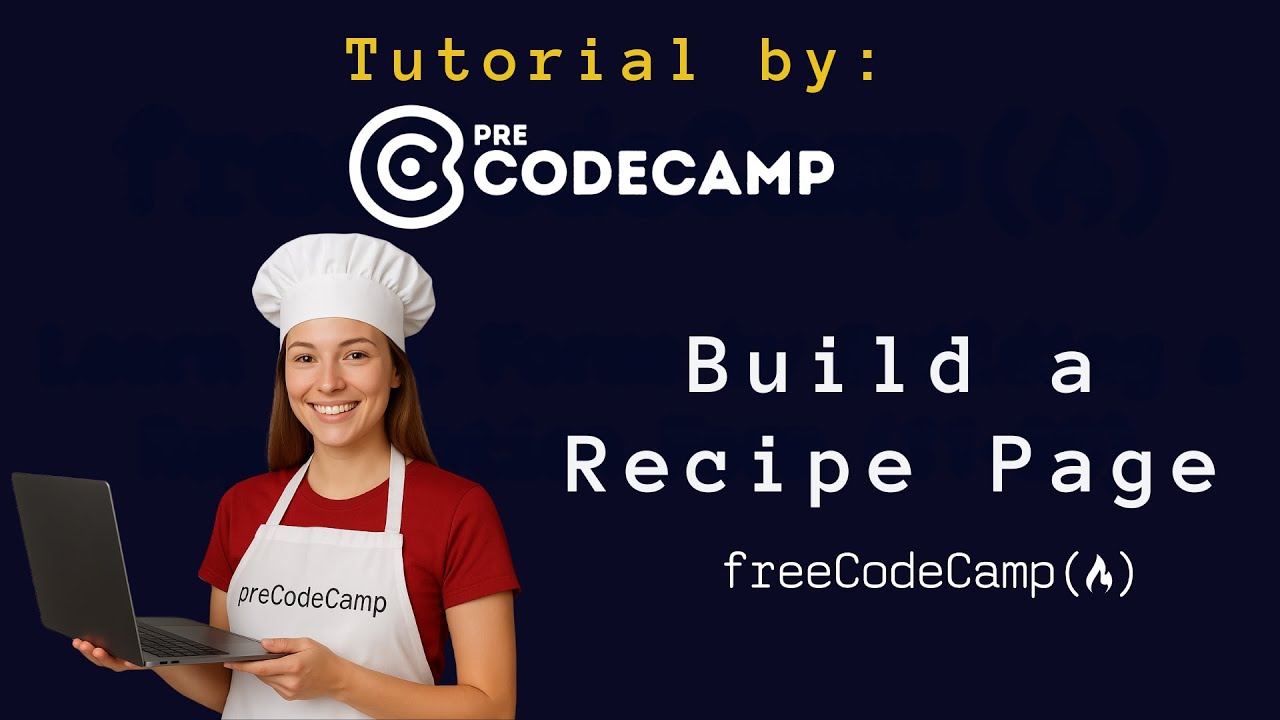 freeCodeCamp - Build A Recipe Page