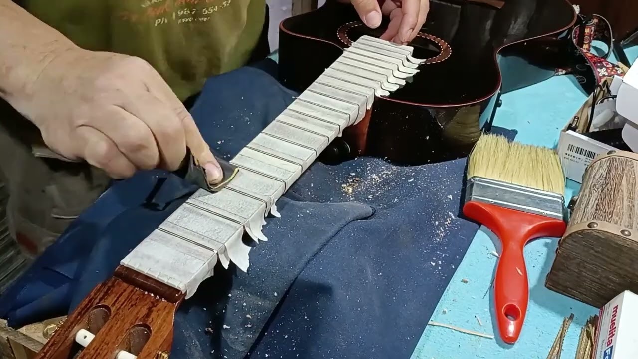 калибровка и обслуживание классической гитары
