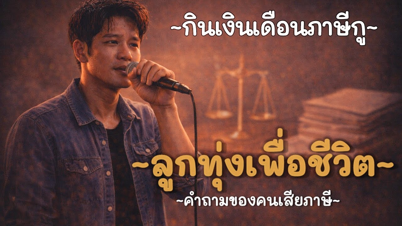 กินเงินเดือนภาษีกู | เพลงเพื่อชีวิตของคนเสียภาษี | (Live หน้าฮ้าน) #อนาคตคนรุ่นใหม่ #music #live