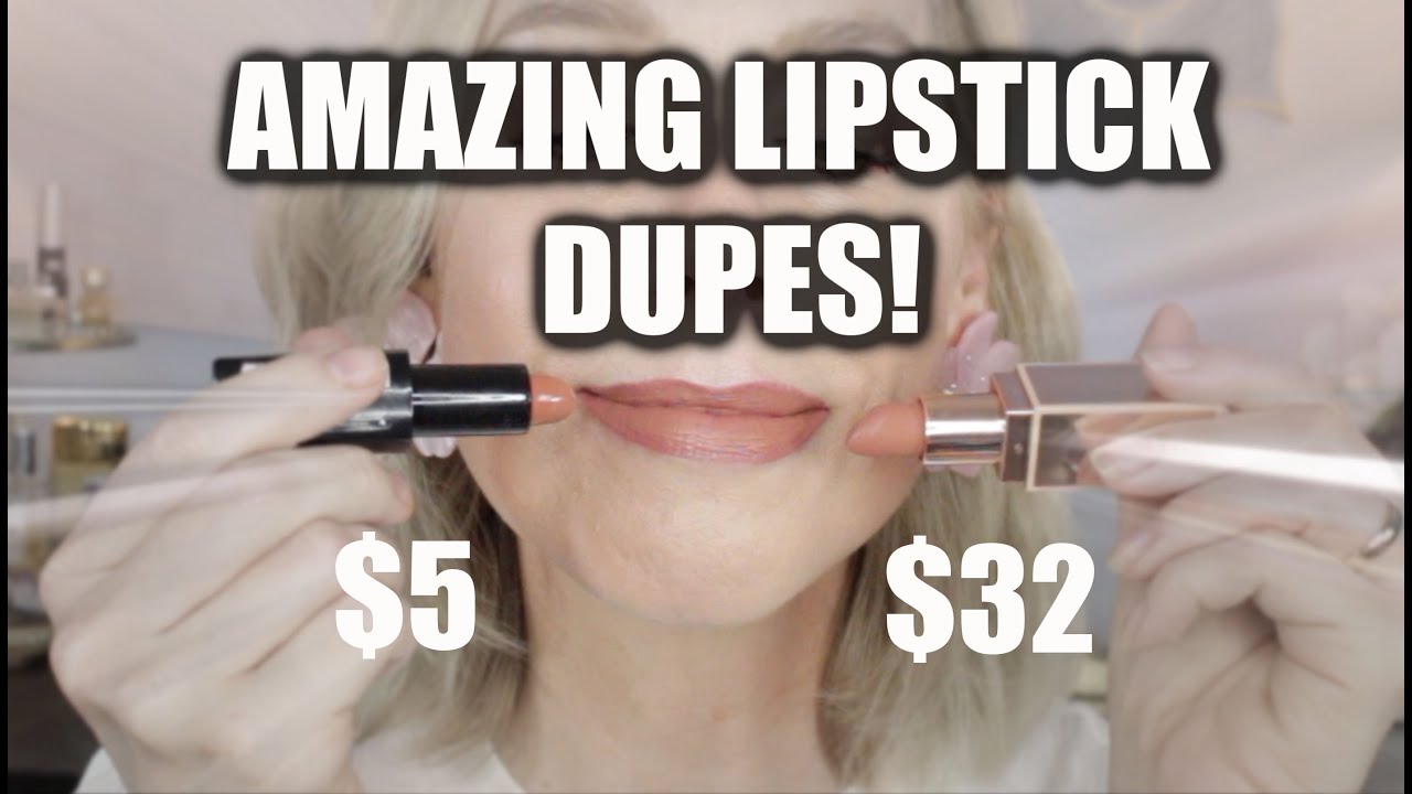 LIP DUPES! Drugstore versions of popular High End Lippies!