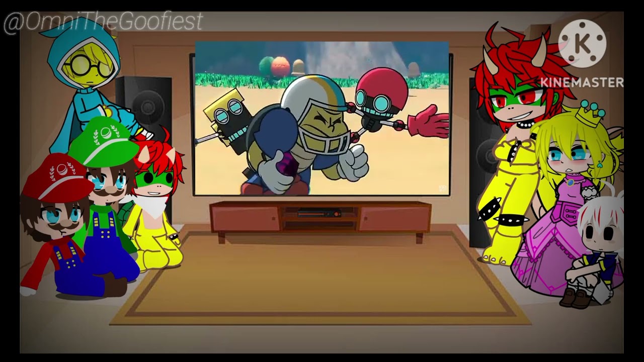 ★|| Super Mario react to Bowser vs Eggman Death Battle. ||★