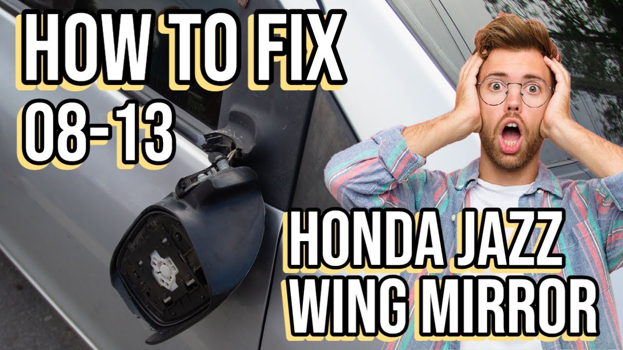 Step by Step Guide on how to replace a wing mirror Honda Jazz 2008-2013
