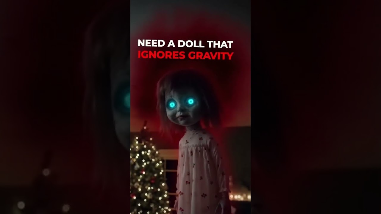 Creepy Christmas Possessed Doll™ — The Floating Nightmare of the Season