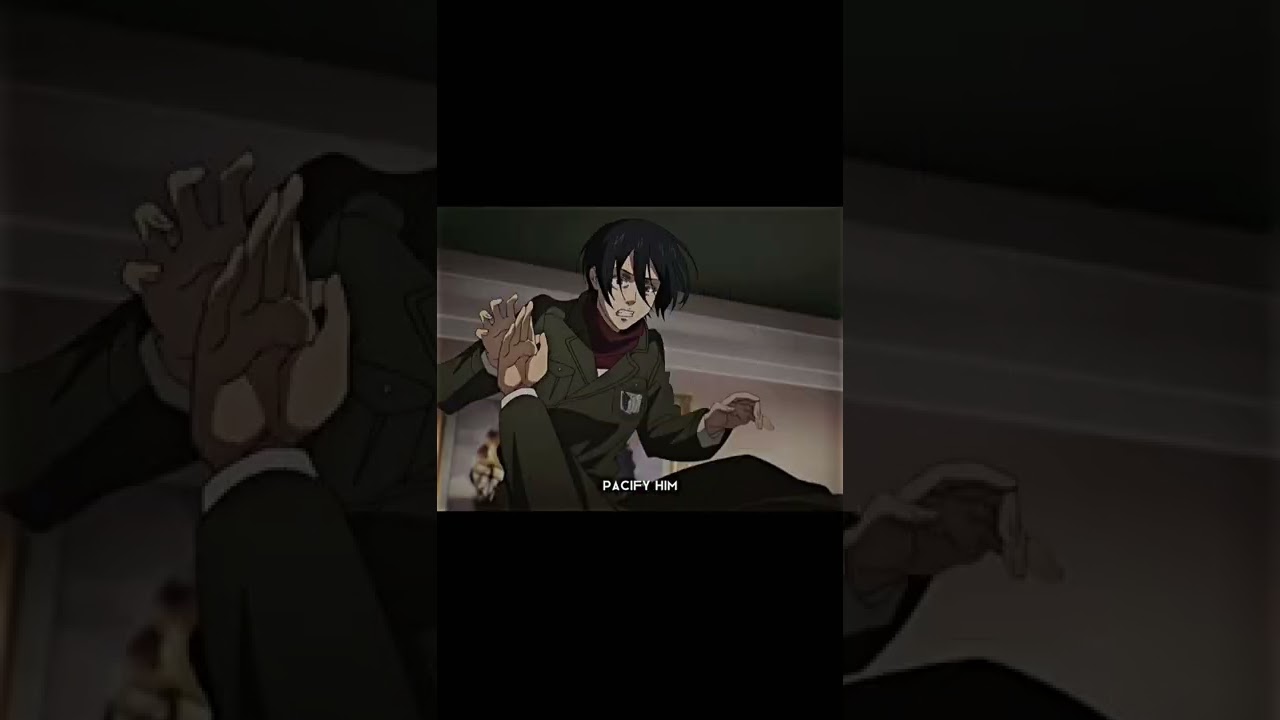&ldquo;He&rsquo;s getting on my nerves&rdquo; #attackontitan #eren #mikasa #armin #shorts #foryou