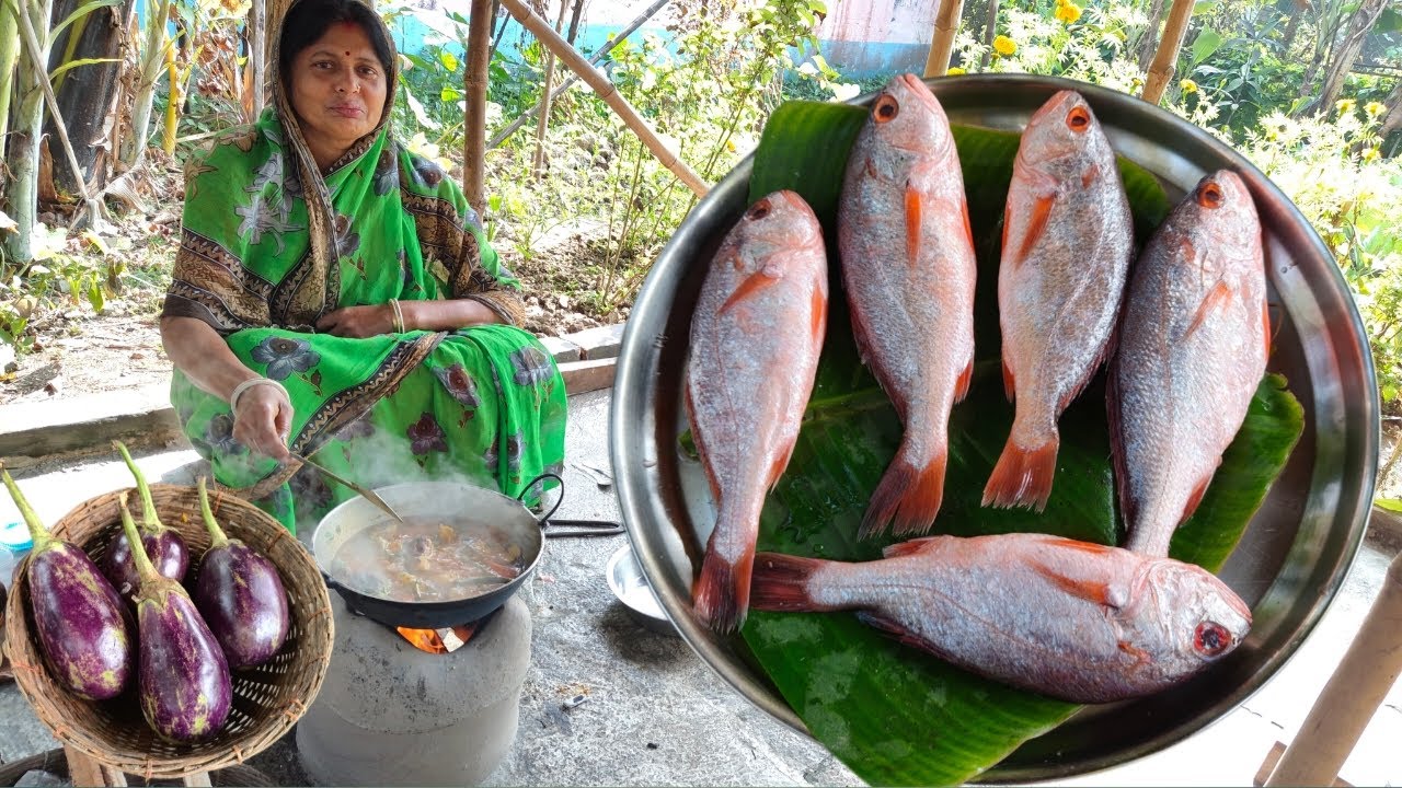 ক্ষেতের কচি ধনেপাতা বেগুন বড়ি দিয়ে দারুন স্বাদে সামুদ্রিক ভোলা মাছ রান্না | Bhola Macher Recipe