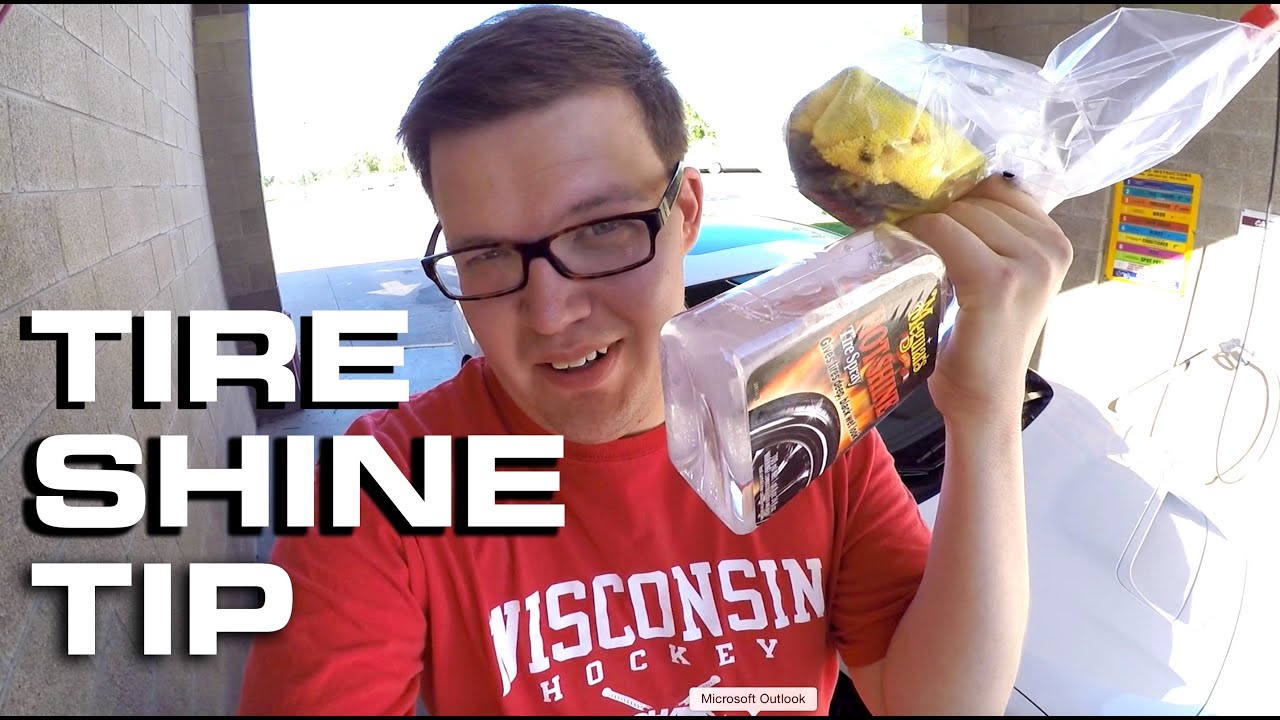 How To Apply Tire Shine