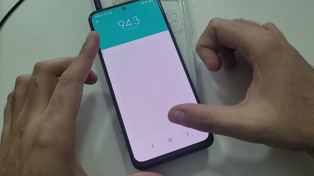 Testando a rádio no Redmi Note 11