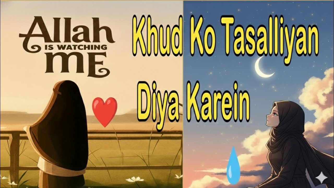 Khud Ko Tasalliyan Diya Karein | Dil Ko Sukoon Denay Wali Baatein | Islamic Motivational Bayan