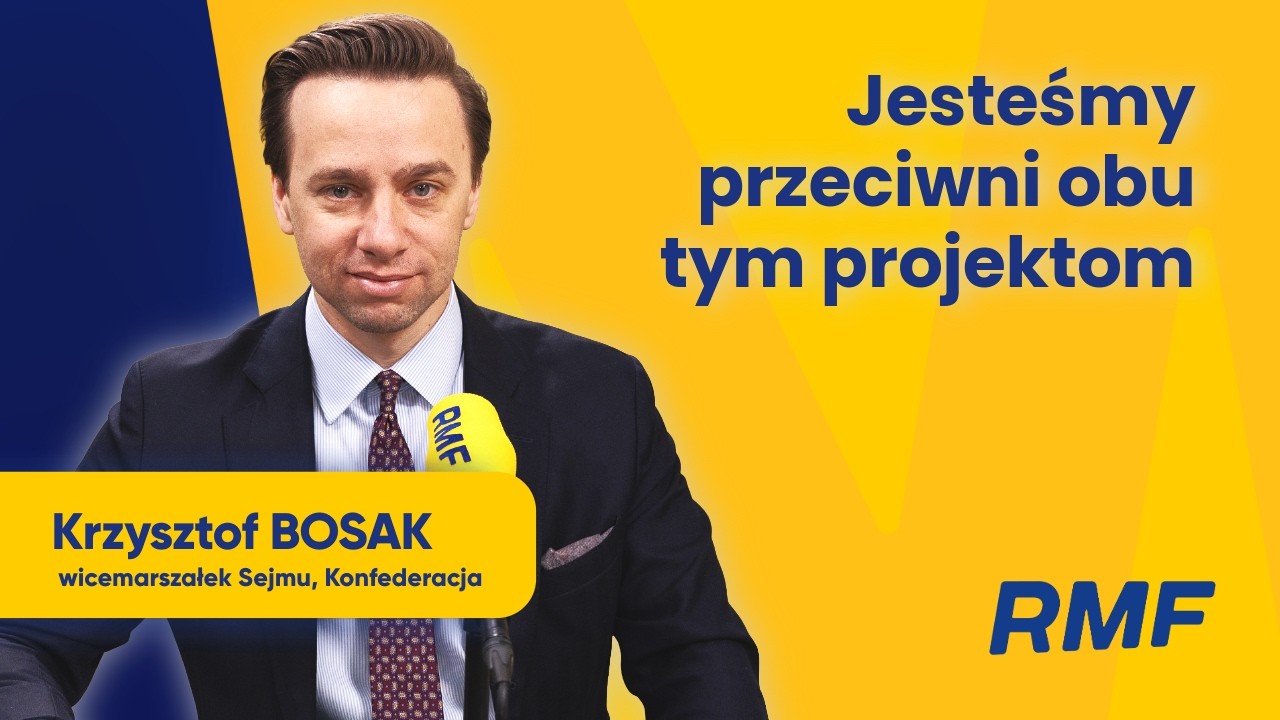 Krzysztof Bosak gościem Porannej rozmowy w RMF FM