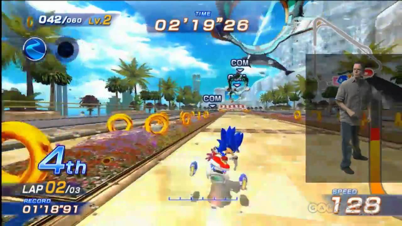 Sonic Free Riders TGS 2010 Interview: Morimoto-San
