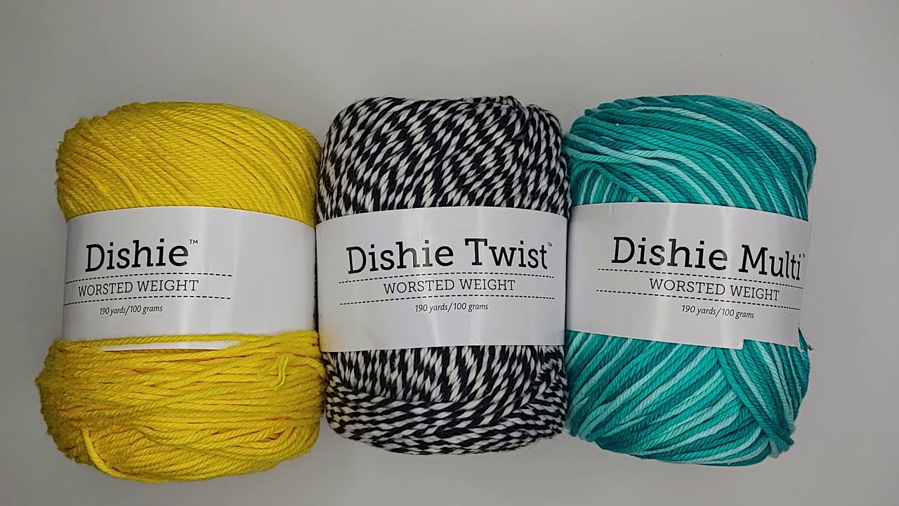 Yarn Review - Dishie by Knitpicks / WeCrochet - 100% Cotton Yarn
