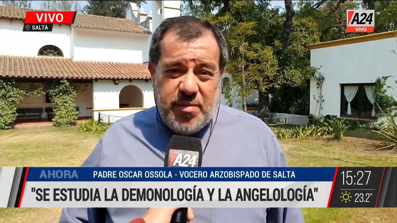 ⛪ La iglesia de Salta cre&oacute; el Ministerio del exorcista I A24