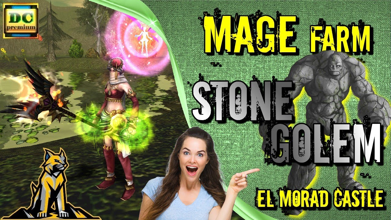 Mage ile Sıfır Masraf Emc ( STONE GOLEM ) Farm ~ Mage'in Tadı Başka !