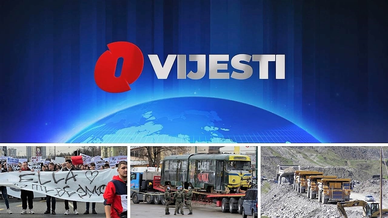 I danas protesti u Sarajevu / Istraga tramvajske nesreće u toku/Direktor RMU „Banovići“ pod istragom