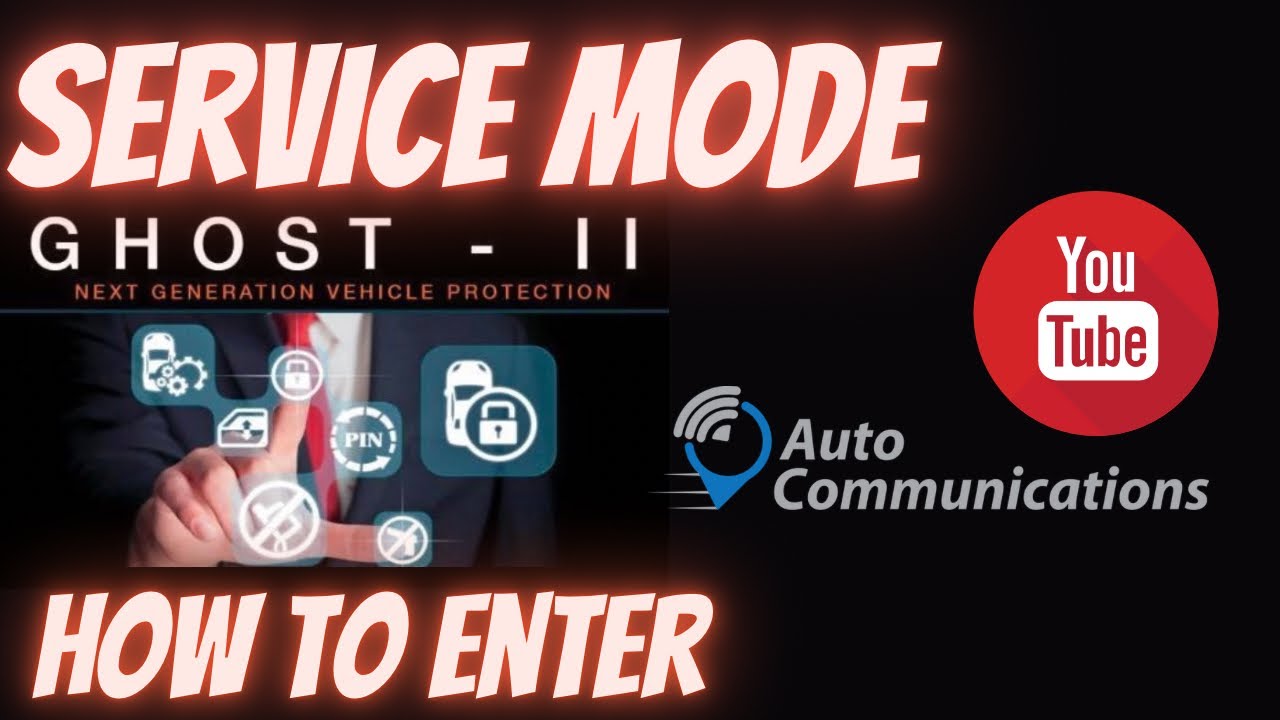 Ghost Immobiliser service mode - How to demo - Auto Communications