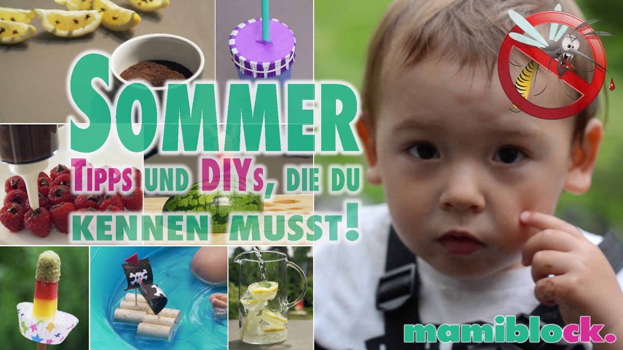 Sommer - Tipps, Hacks & DIYs | mamiblock - Der Mami Blog
