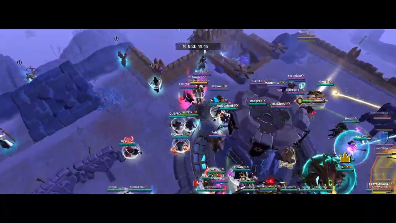Healer Hallowfall 2 -  M I L F G A A R D - Albion Online ZvZ