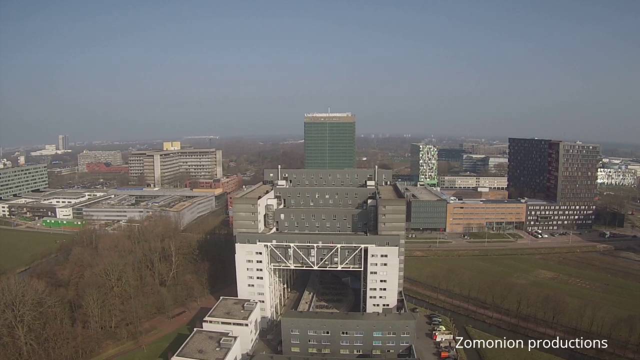 Raw Drone flight footage: Uithof, Utrecht.