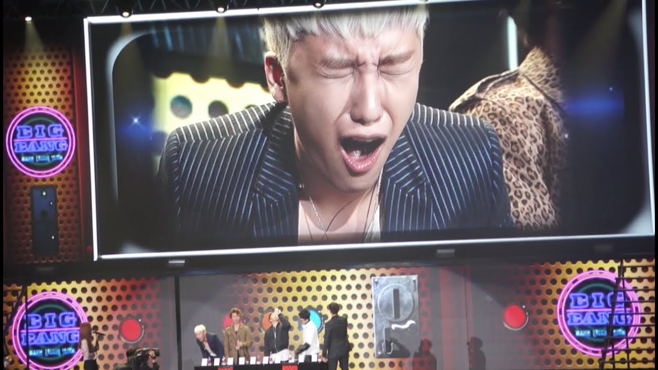 160319 Big Bang in Nanjing - Blindfold Game + Vinegar Punishment